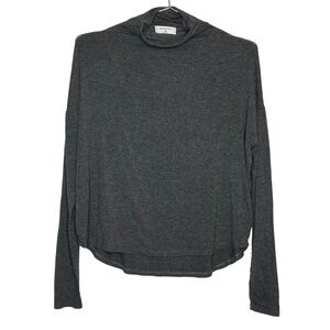 BABATON Seaton Mock Neck Long Sleeve Sweater Shirt Lightweight Minimalist